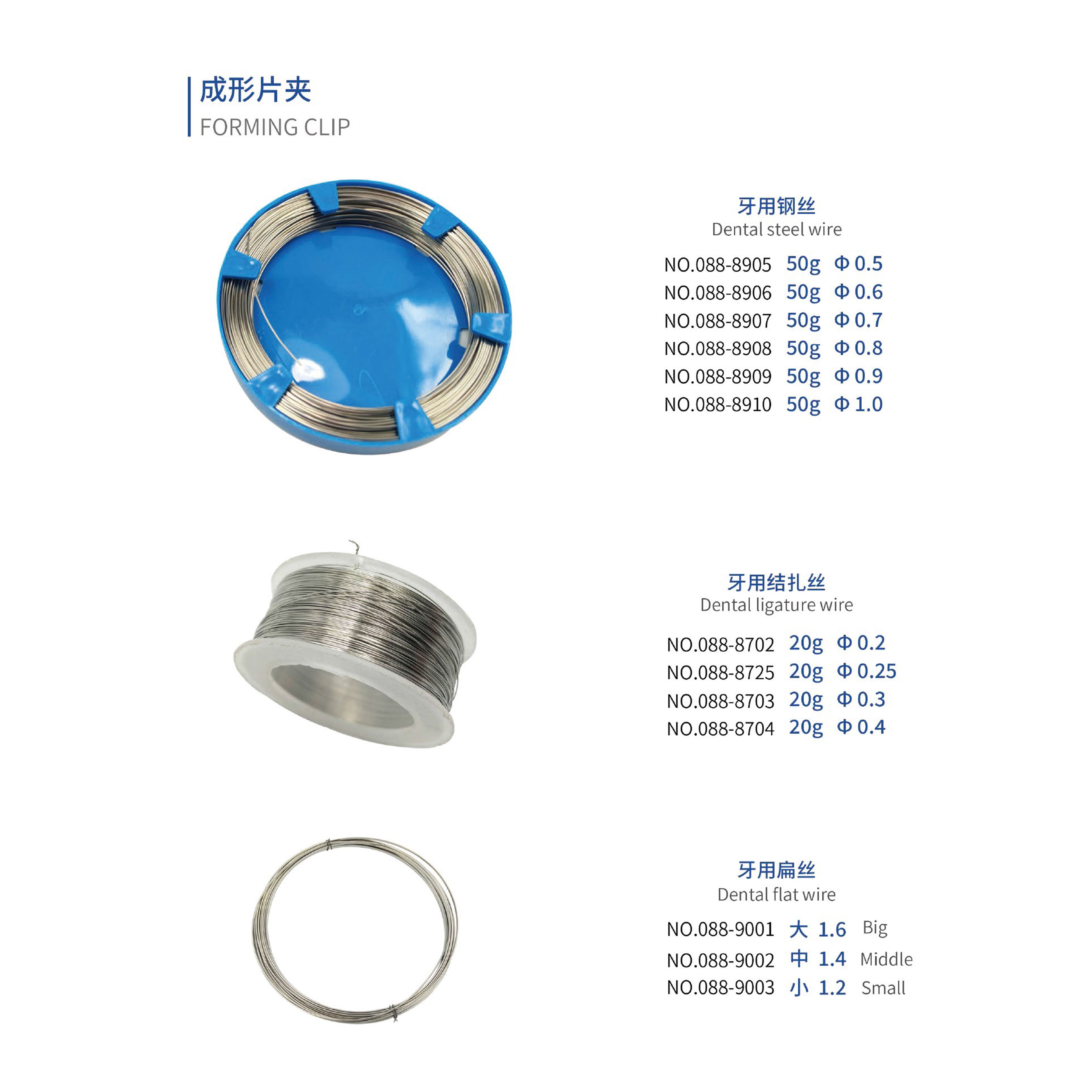 Forming clip, Dental Instrument